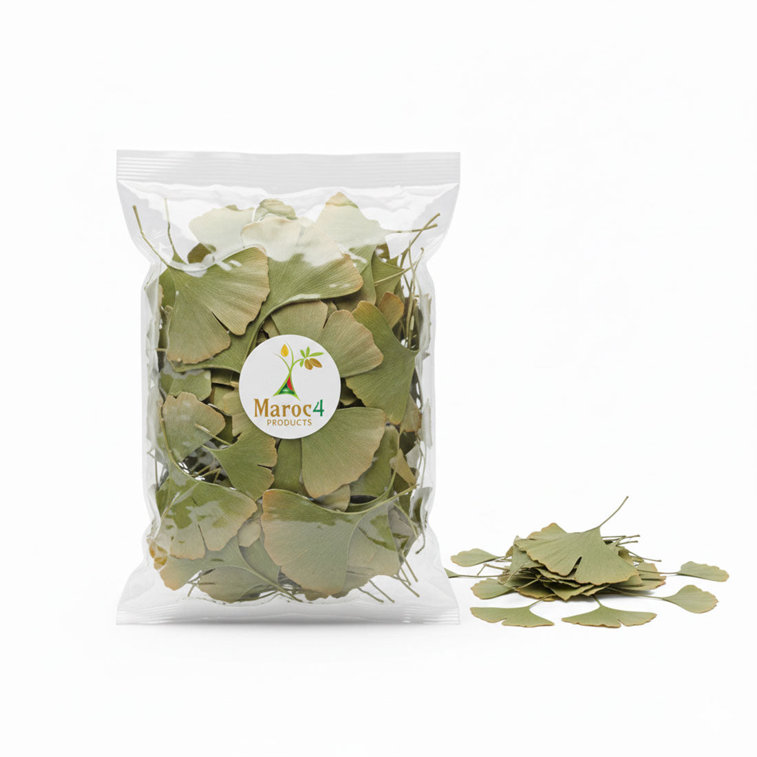 عشبة جينكو بيلوبا - غير مطحون